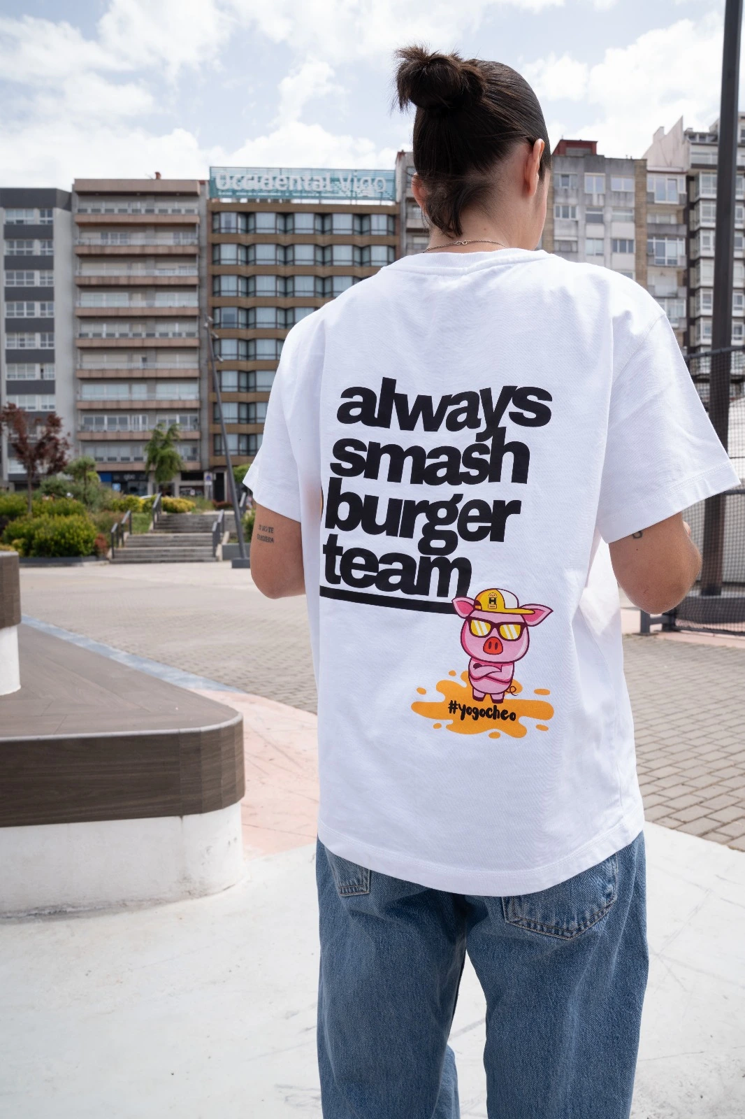 Camiseta de Gocho Hamburguesas
